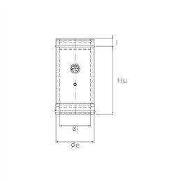 Modulo rilevamento fumi e temperature RM2IC ISO25 RAME