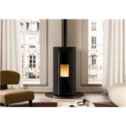 Stufa a pellet Palazzetti Ecofire Emily US 6 Kw 5 stelle scarico superiore