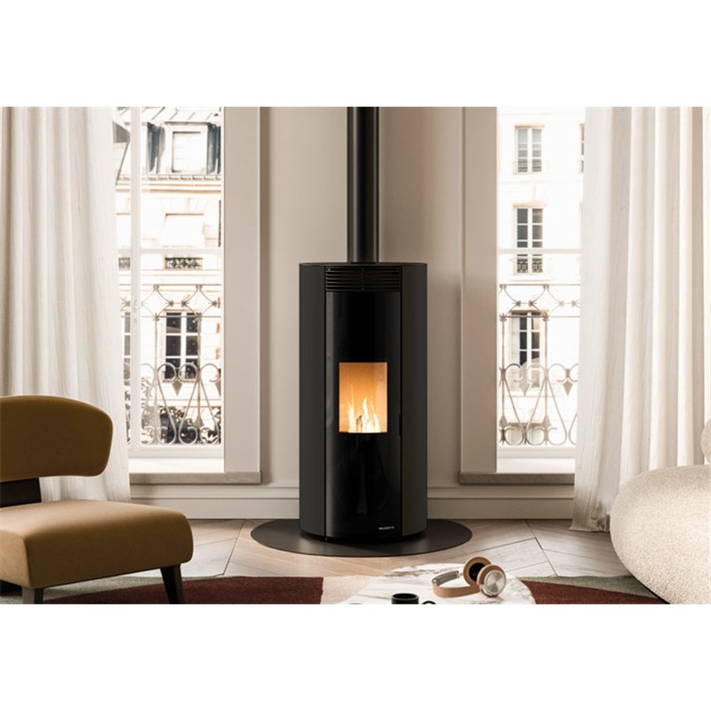 Stufa a pellet Palazzetti Ecofire Emily US 6 Kw 5 stelle scarico superiore