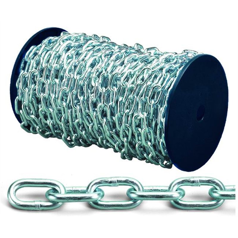 Catena genovese in acciaio zincocromato 11 mm.1.6
