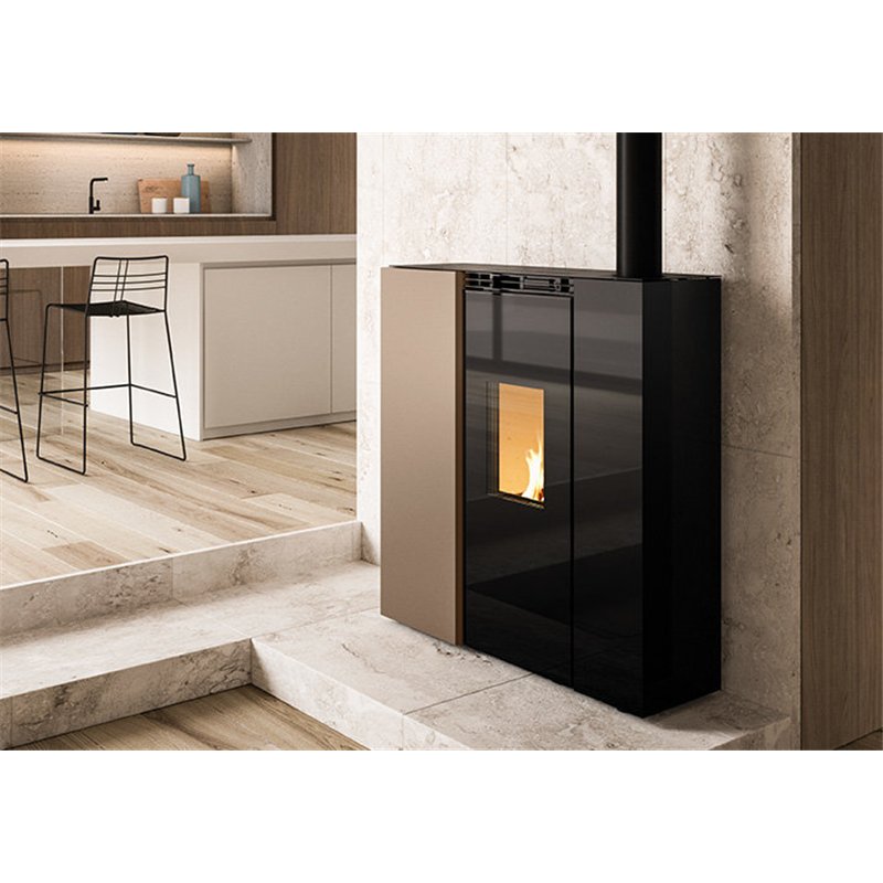 Stufa idro pellet Palazzetti Ecofire Tiffany TC US Idro V13
