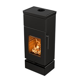 Stufa a legna con accumulo Thermorossi Zen T 7,7 Kw