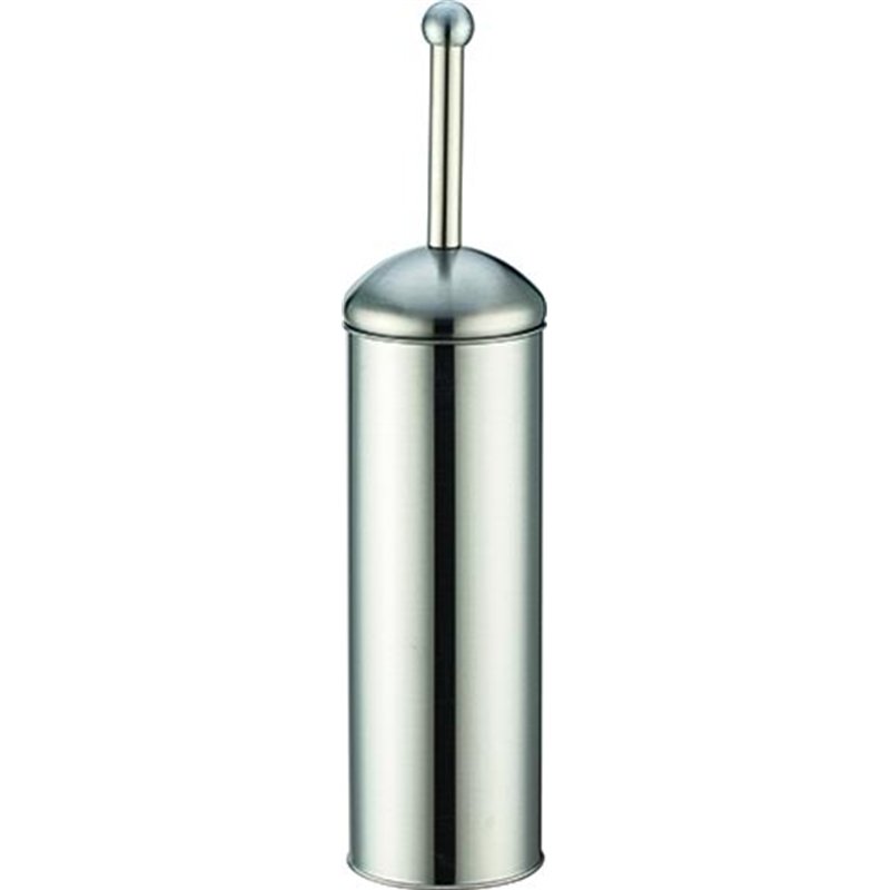 Portascopino WC INOX VIGOR 42271-30 tondo da appoggio
