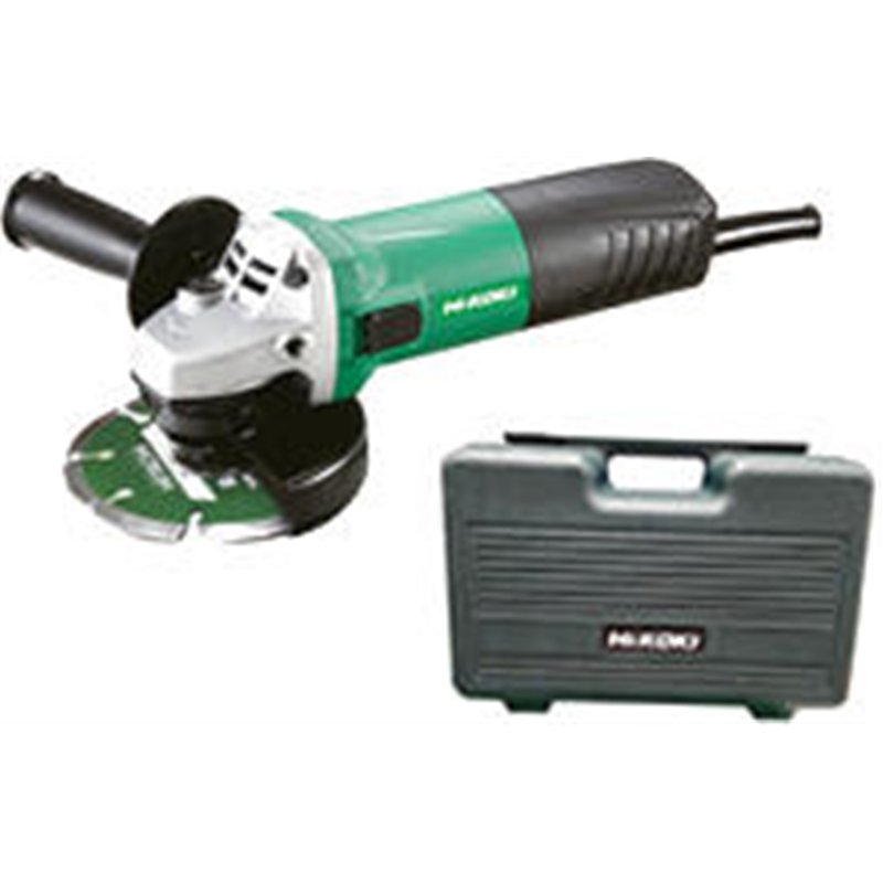 ANGLE GRINDER HIKOKI G12-SR4 MM.115 CASE KIT