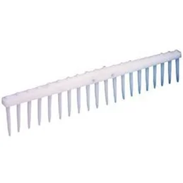 Hay rake in white copolymer 20/22 teeth VIGOR 63920-10 2 holes