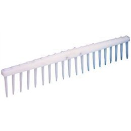 Rastrello per fieno in copolimero bianco 20/22 denti VIGOR