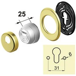 Protezione per cilindro DISEC Sferik Rok BDS68 D1 (Atra Dierre)