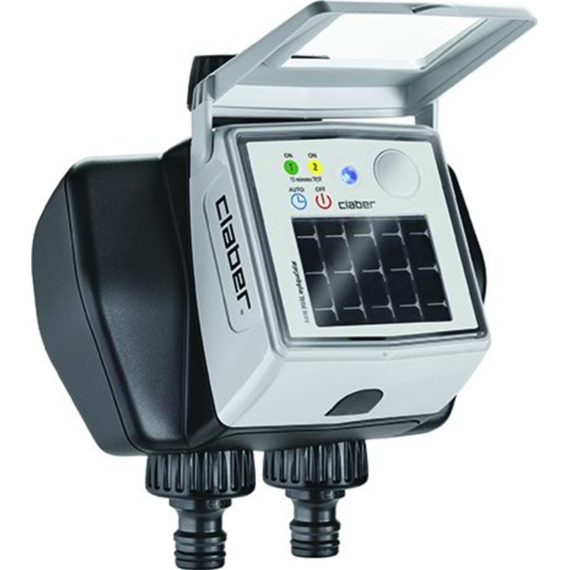 Claber MyAquasolar 8498 DUO irrigation programmer