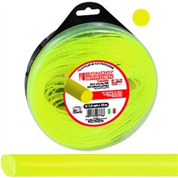 Nylon line for brushcutter section. round d.3.0mm 50 mtl