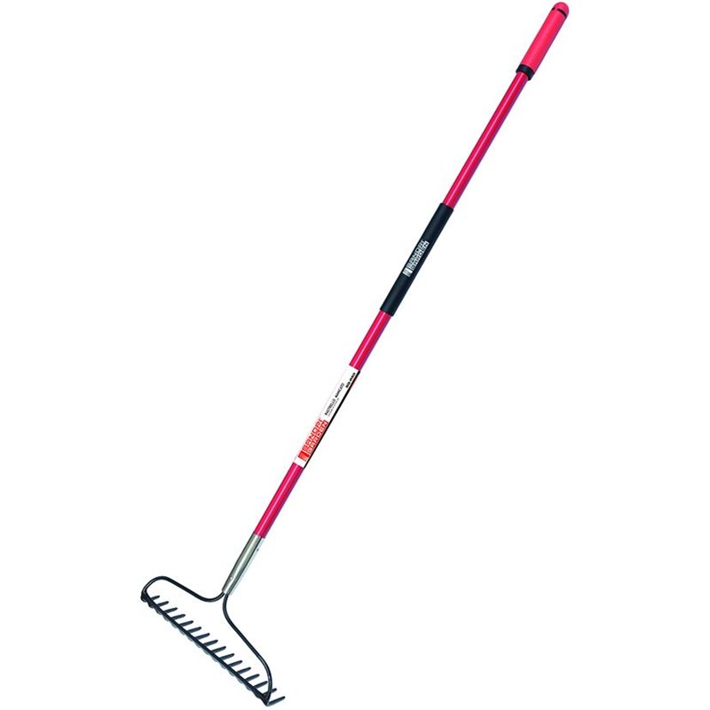 Rastrello c/manico SG-R50 SandriGarden 16 denti 168cm
