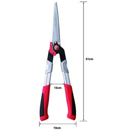 Forbici per siepi SandriGarden SG-FS10 ERGO manico 61cm