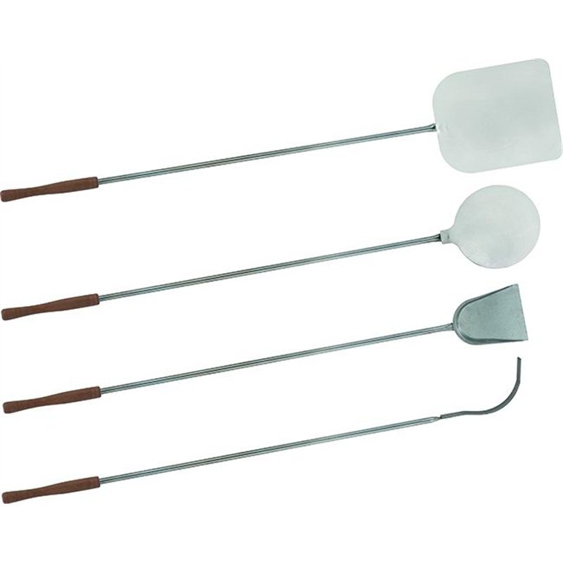 Pizza showels - set of 4 tools stainless steel