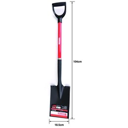 Badile punta quadra manicato SANDRIGARDEN SG-B15Q manico a D