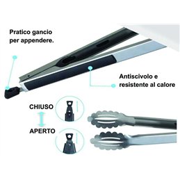 Pinze per barbecue Sandrigarden 46cm 78929-20