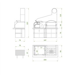 Barbecue Palazzetti MAXIME OVEN