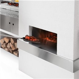 Concrete wood burning module for barbecue 803005760 Palazzetti