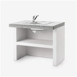90cm concrete sink module for Palazzetti barbecue