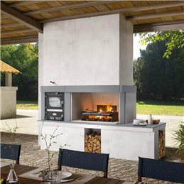 Focolare patio Palazzetti LINOSA GRILL con FORNO