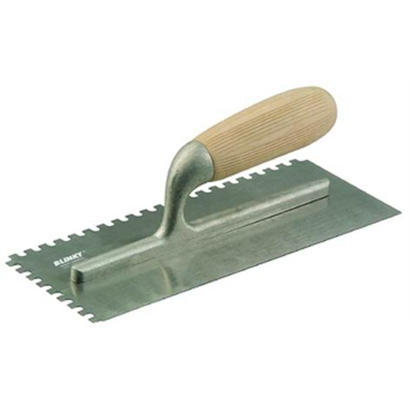 VIGOR trowel 280x120mm notched 5x7