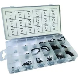 HU-FIRMA 04702-05 External Snap Ring Assortment 150 Pieces