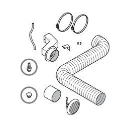 Kit canalizzazione aria primaria 1532200300 Montegrappa