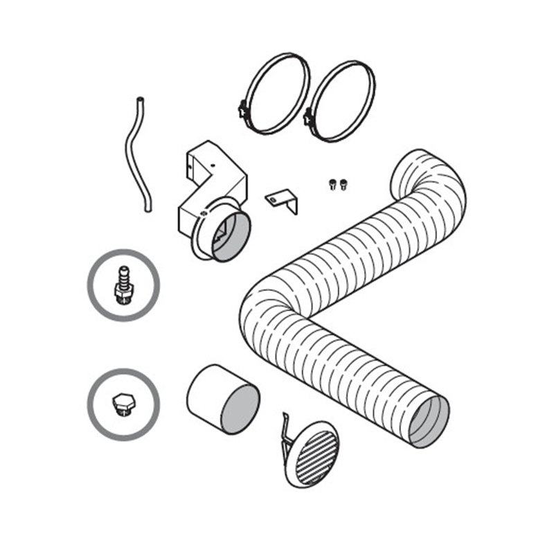 Primary air ducting kit 1532200300 Montegrappa