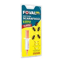 Syringe Gel Insecticide Foval Gel Ultra Cockroaches gr.5