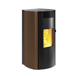 Self-cleaning pellet heating stove Caminetti Montegrappa BOMA MW22 AU 5 stars