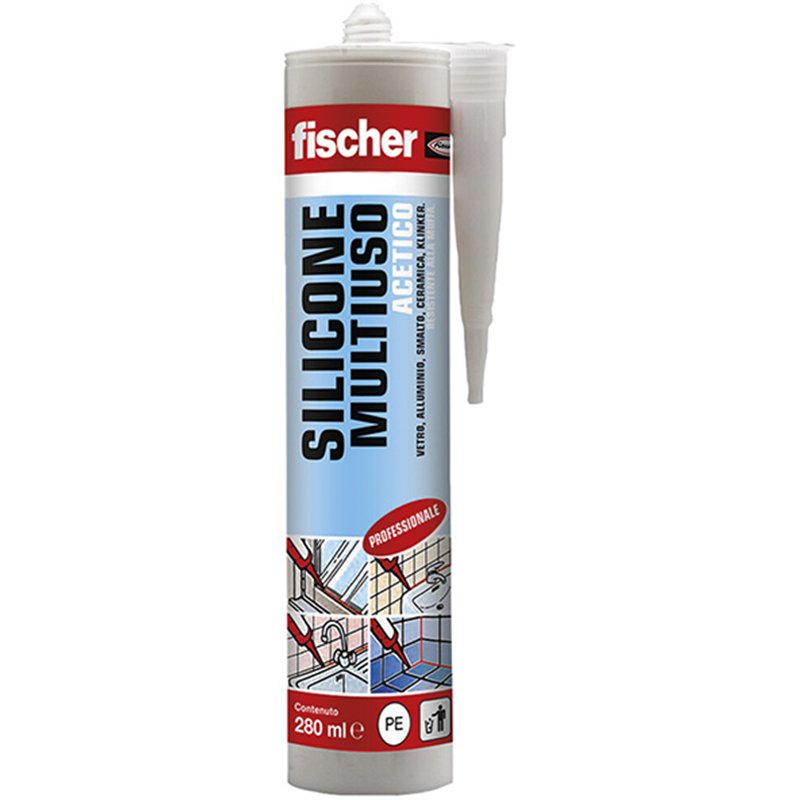 SILICONE FISCHER MULTIUSO TRAS. 726