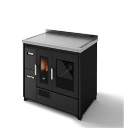 Cucina a pellet ENRICA Eva Calor 9,3 Kw 4 stelle