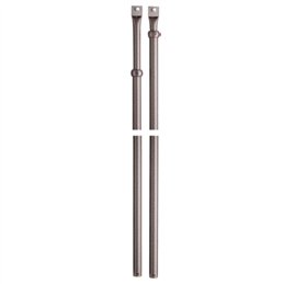 Coppia aste Mottura 93.140 tonde d.18mm