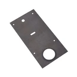 Piastra al manganese di rinforzo 139x276x2 per serrature