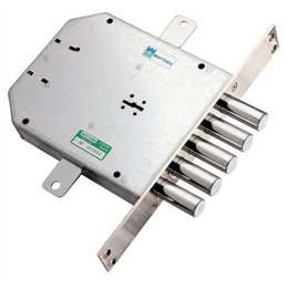Mottura 50.736 triple mortise armored door lock