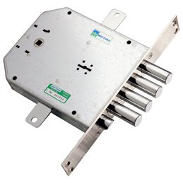 Security door lock Mottura 50.735 mortice