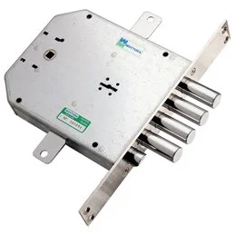 Serratura porta blindata Mottura 50.735 triplice 1/2giro