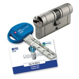 Security cylinder Mottura Champions PRO key / knob ARM / RESET