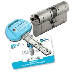 Security cylinder Mottura Champions C28PLUS Scandinavic type