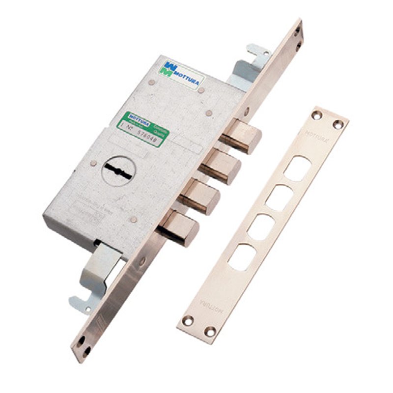Serratura porta blindata Mottura 72.130 triplice infilare