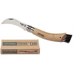 Opinel Virobloc Inox N.8 knife for mushrooms