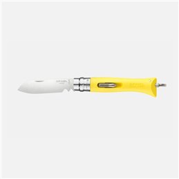 Coltello Opinel BRICOLAGE Virobloc lama in acciaio Inox N.9