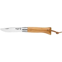 Coltello Opinel néo6 Opiflex Olivo lama in acciaio Inox