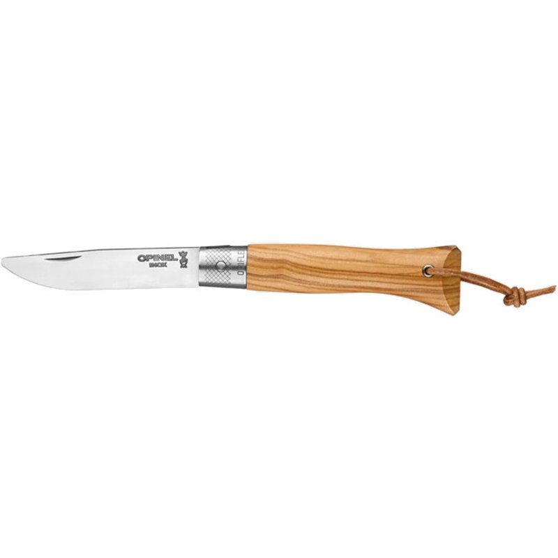 Opinel néo6 Opiflex Olive Knife Stainless Steel Blade
