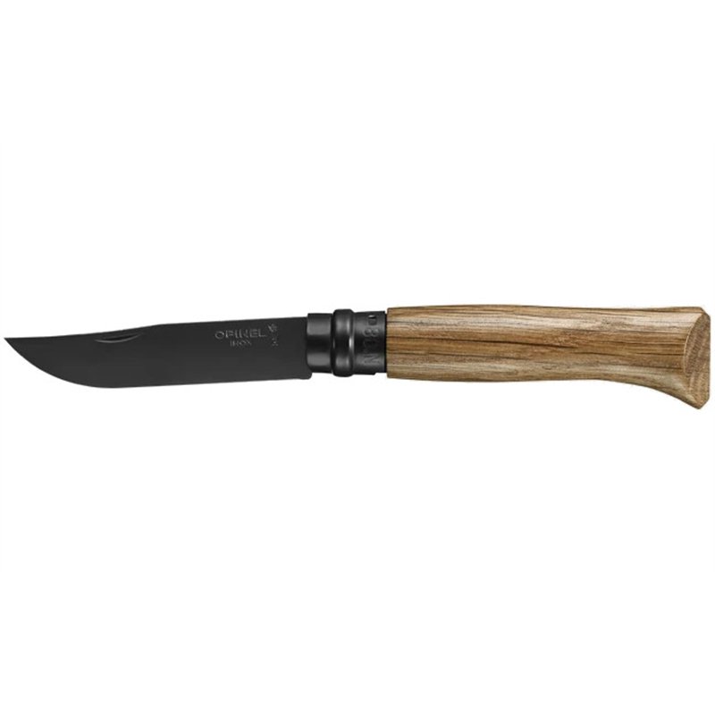 Coltello Opinel Virobloc N.8 VRI Black Edition Quercia in