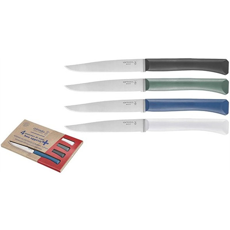 OPINEL Bon Apetit table knife set 4 pieces STORM