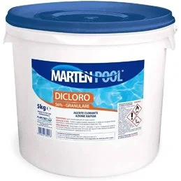 DICLORO fast granular chlorine - for swimming pools Kg.5