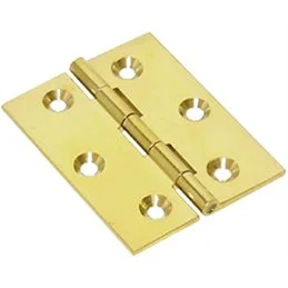 Brass hinge type PIANO 25x25 for wood