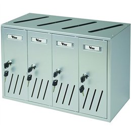 VIGOR C-4 BOX 4-place aluminum condominium mailbox