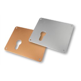 Replacement cover plate 95422BR for Mottura/DIER locks