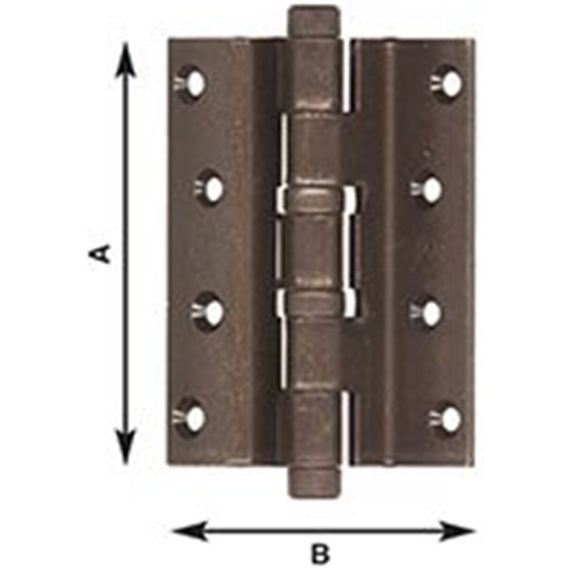 Cerniera per legno tipo Americano con piego art.131 ALDEGHI