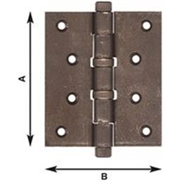 American type flat wood hinge art.130 ALDEGHI